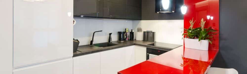 konyhai ötletek, fényes felületek a konyhában