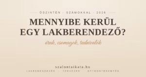 Mennyibe kerül egy lakberendező?
